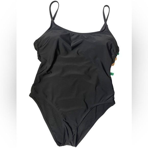 Hurley Womens Black One Piece Swimsuit Size: XXL Strappy Back NWT Swimwear - Picture 4 of 16
